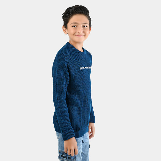 Boys F/S Sweater Weekend Outfits-Blue