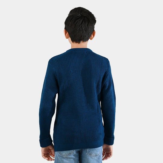 Boys F/S Sweater Weekend Outfits-Blue