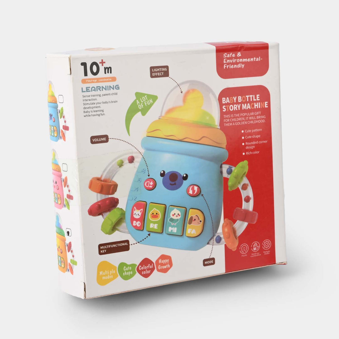 Baby Bottle Musical Toy with Duck Face