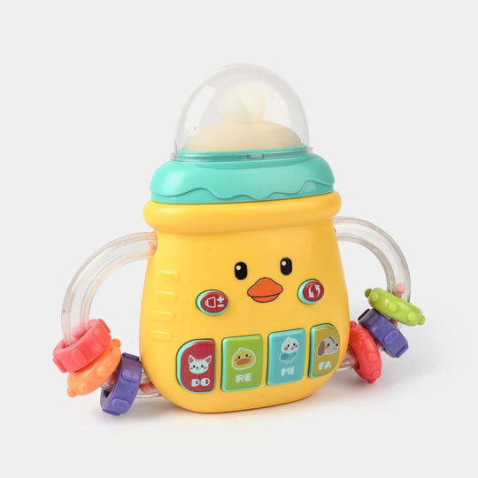 Baby Bottle Musical Toy with Duck Face