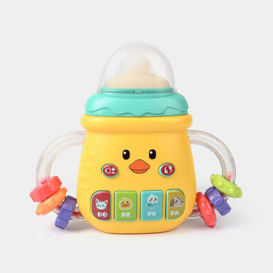 Baby Bottle Musical Toy with Duck Face