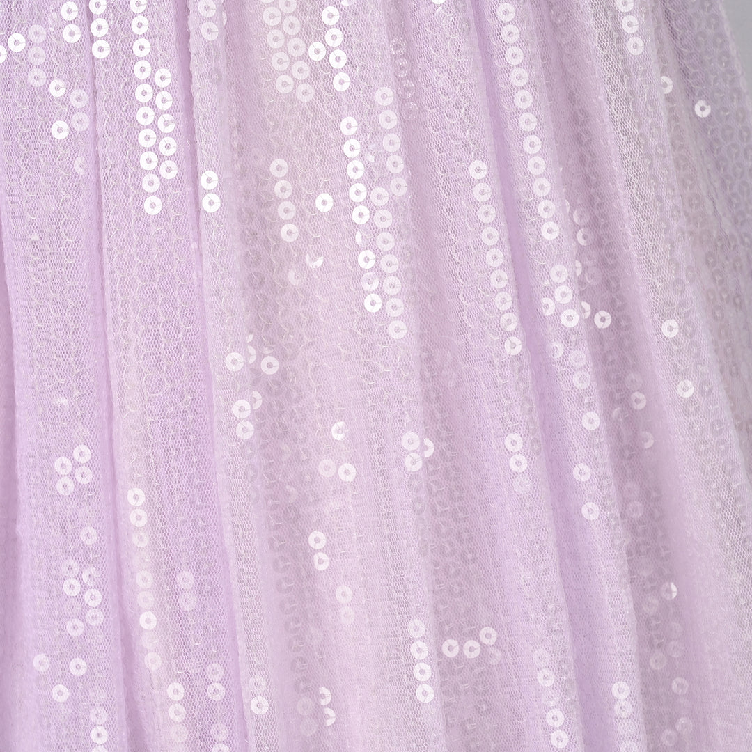 Girls Sequence Fancy Frock- Fairy Glow-Lilac