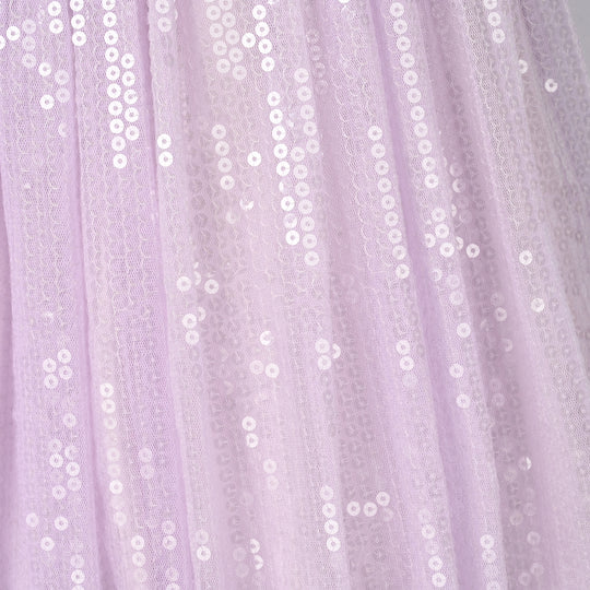 Girls Sequence Fancy Frock- Fairy Glow-Lilac