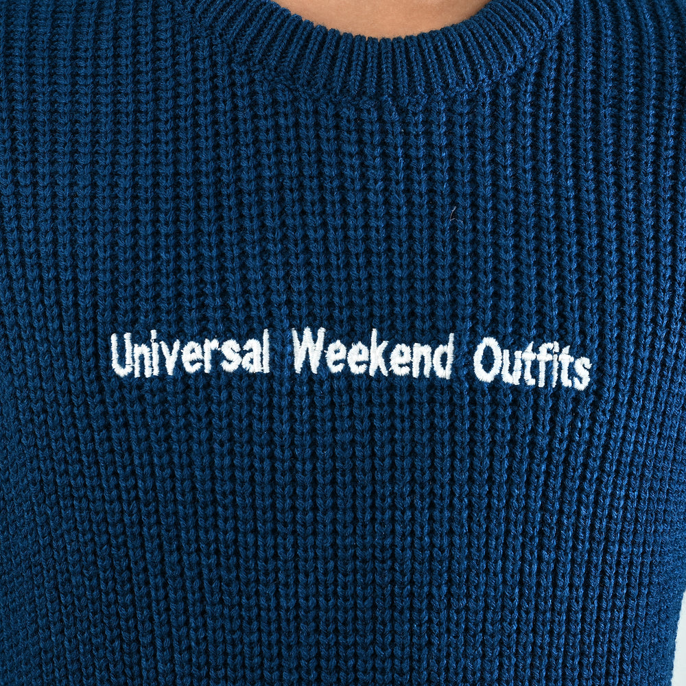 Boys F/S Sweater Weekend Outfits-Blue