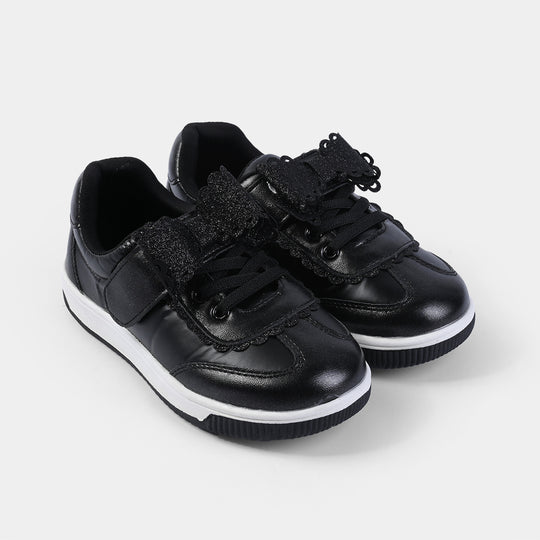 Girls Sneakers 93226-4-BLACK