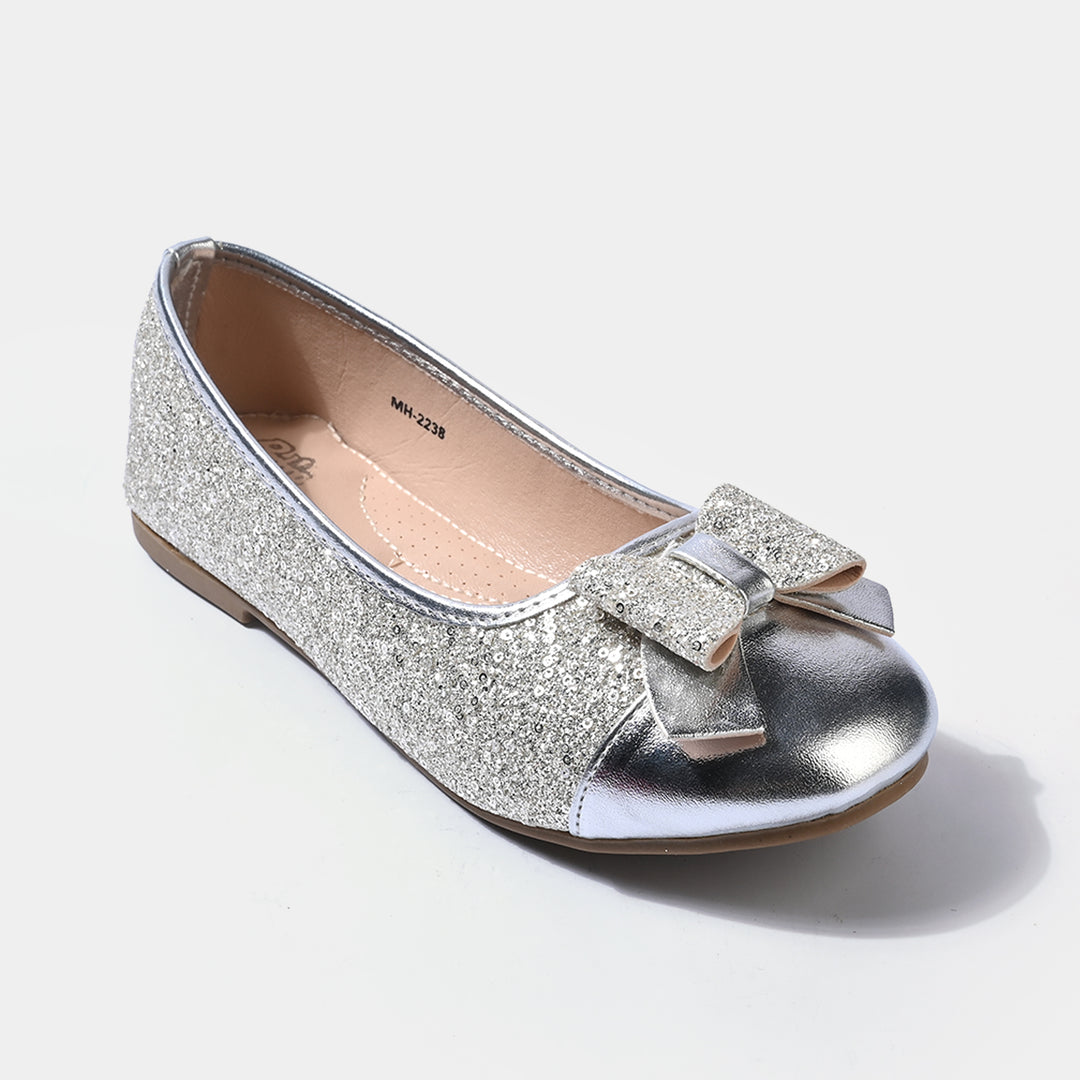 Girls Pumps MH-2238-SILVER