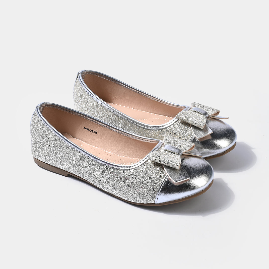 Girls Pumps MH-2238-SILVER