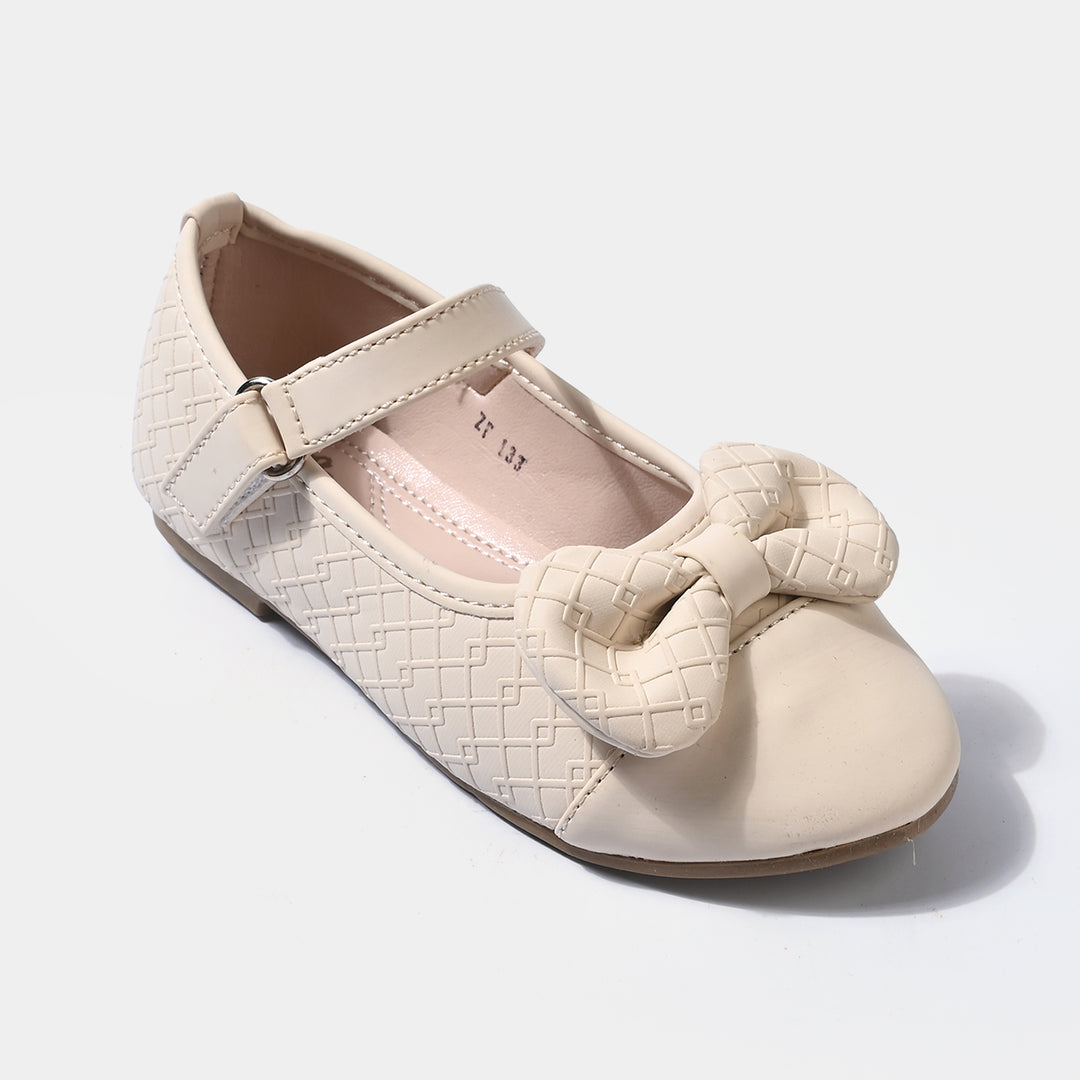Girls Pumps ZP-133-BEIGE
