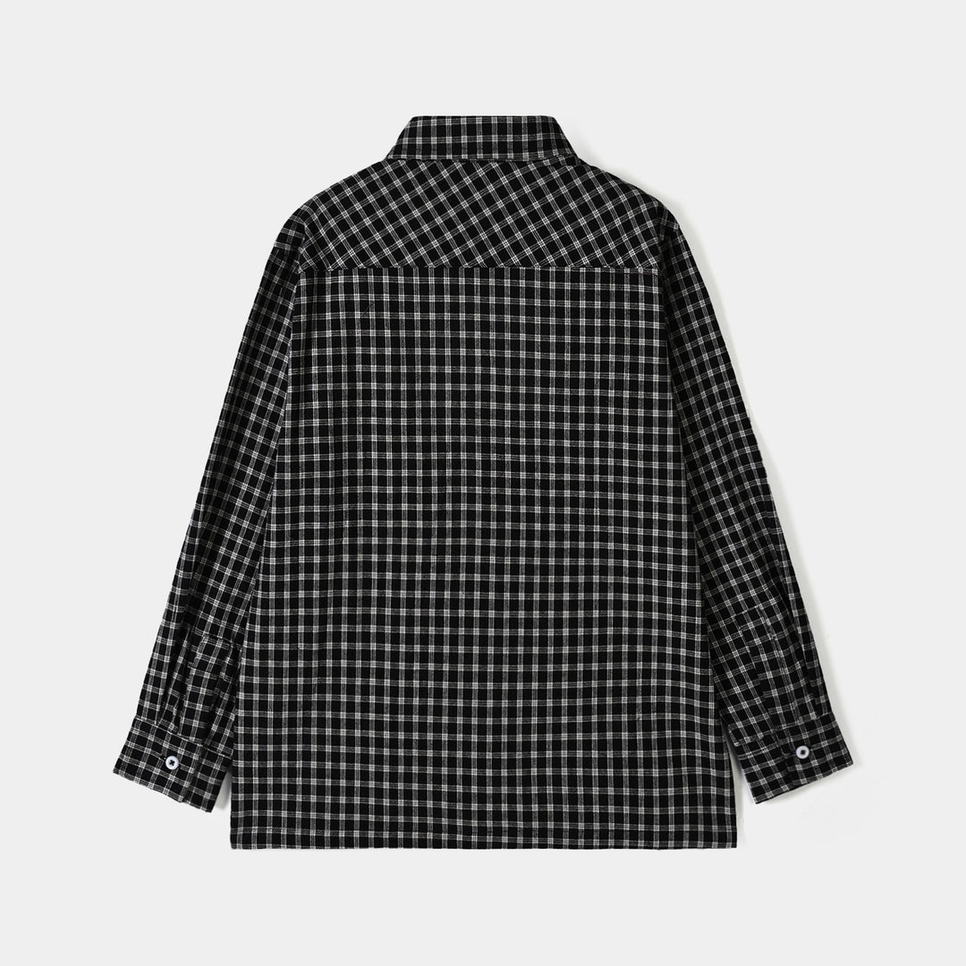 Boys Yarn Dyed shirt (Classic Check Black)
