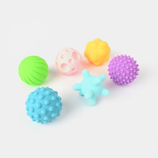 Soft Stuff Textured Balls 6Pcs