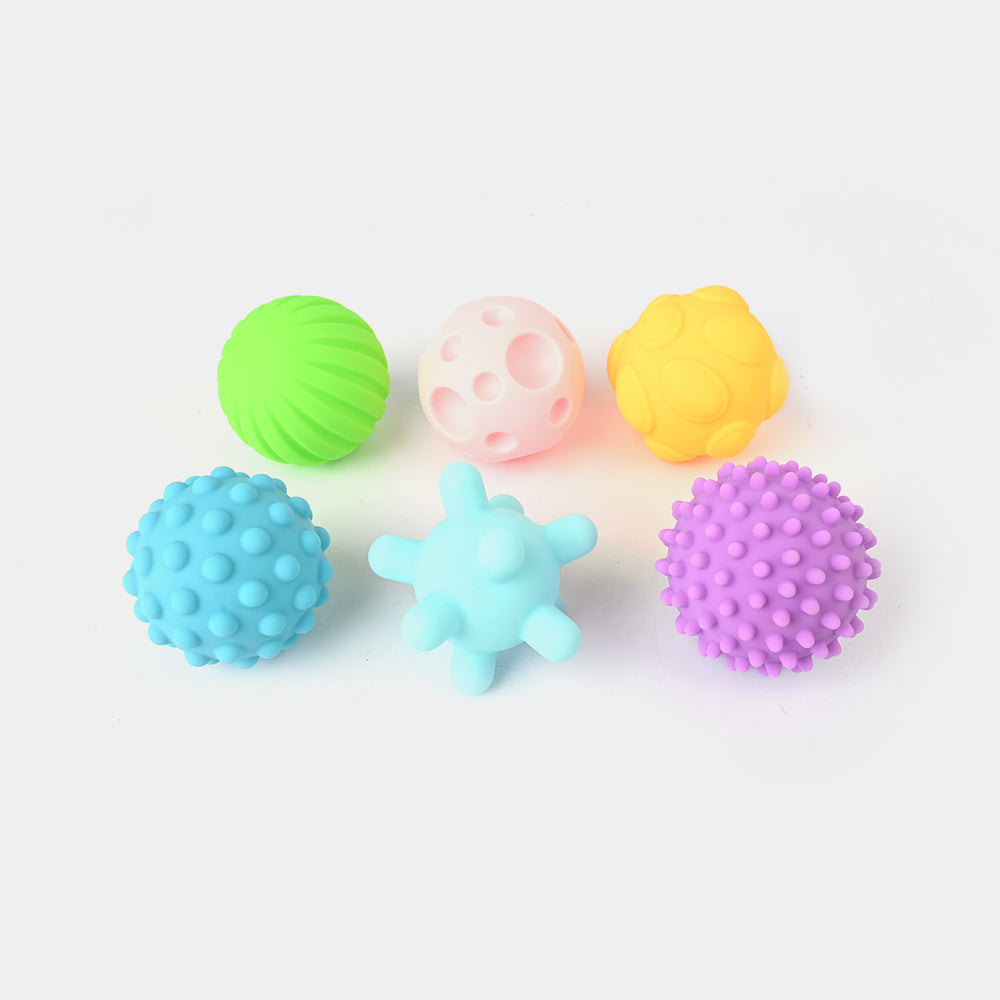 Soft Stuff Textured Balls 6Pcs