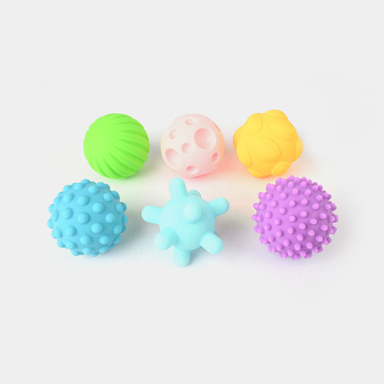 Soft Stuff Textured Balls 6Pcs