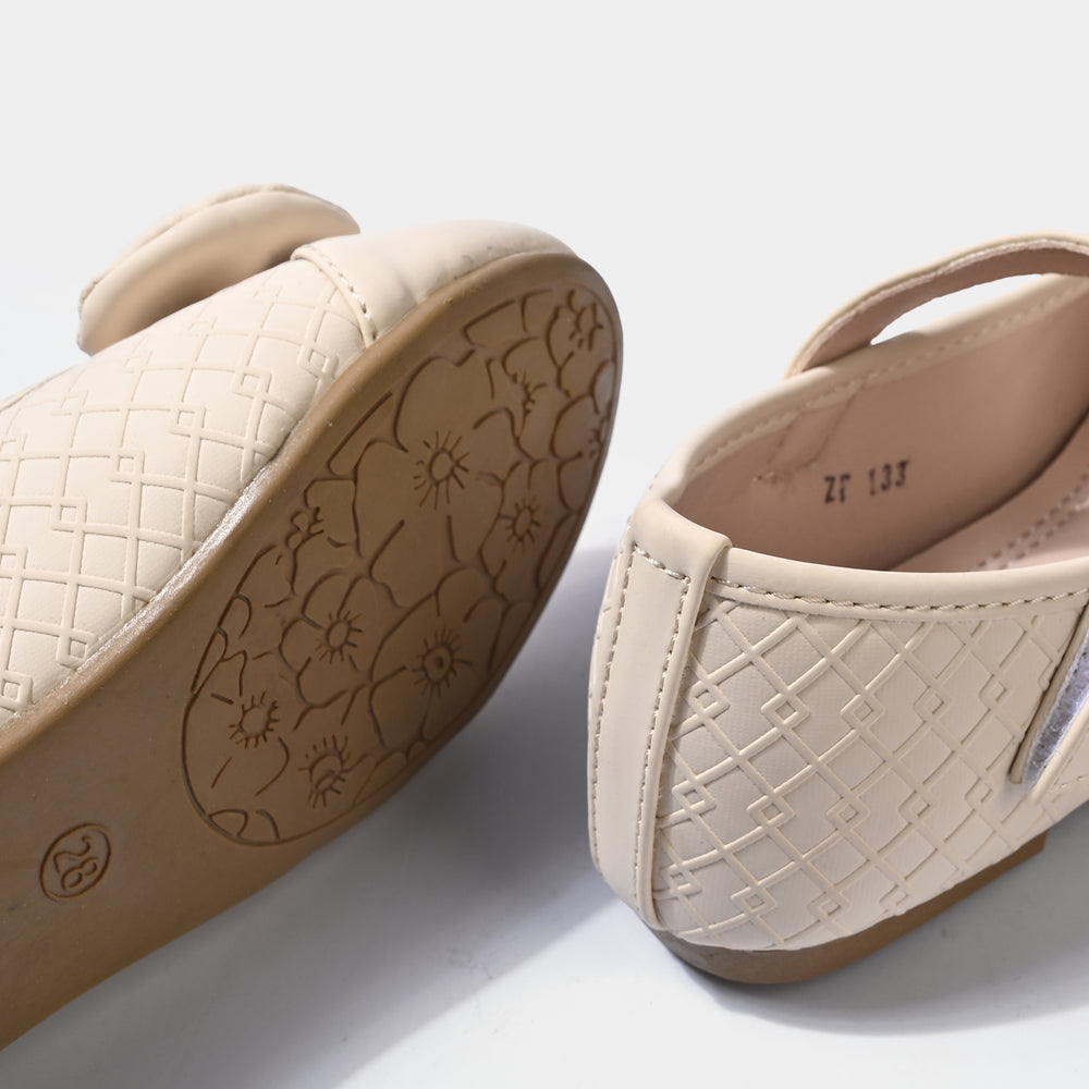 Girls Pumps ZP-133-BEIGE
