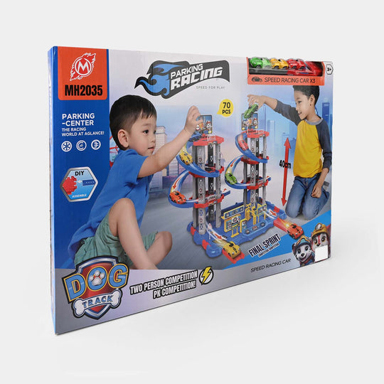 Racing Car Track Set For Kids