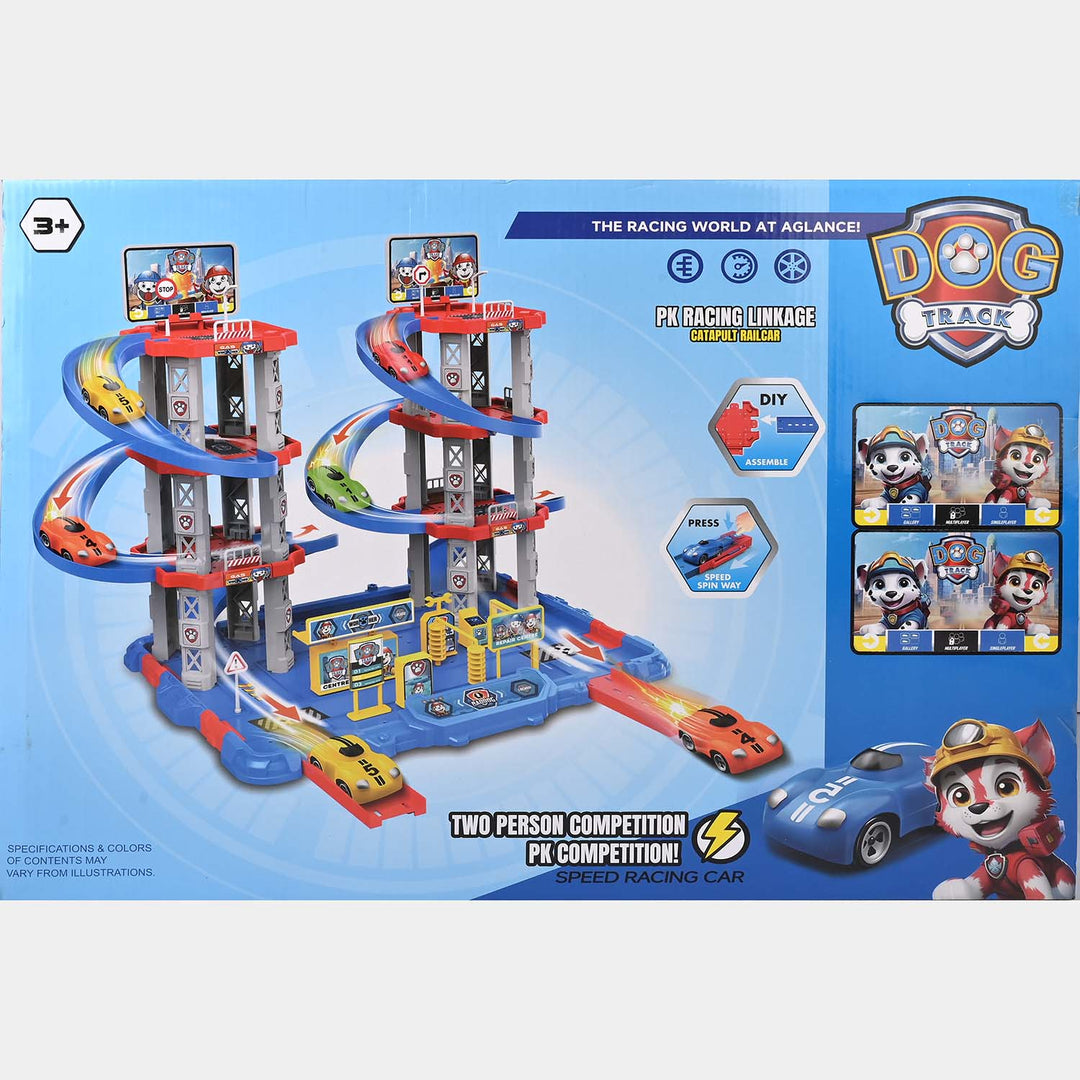 Racing Car Track Set For Kids