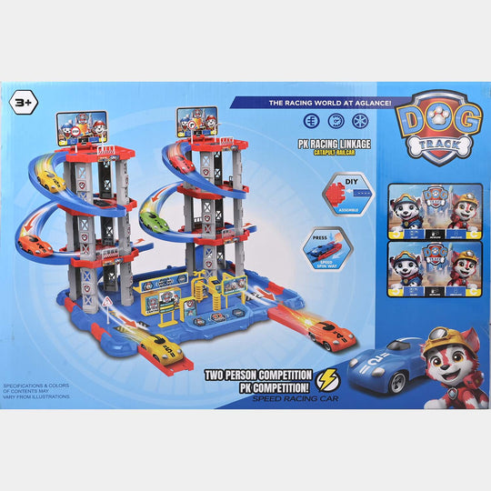 Racing Car Track Set For Kids