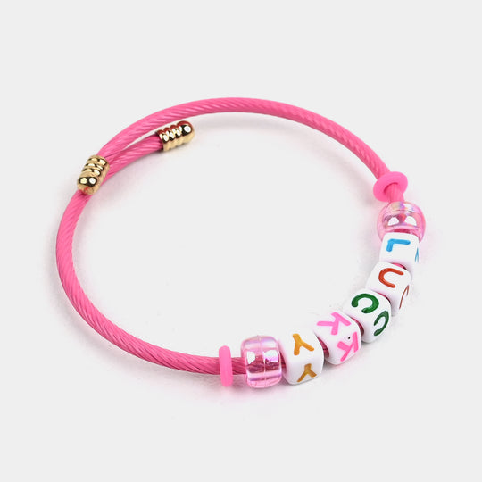 Alphabet Charm Bangle