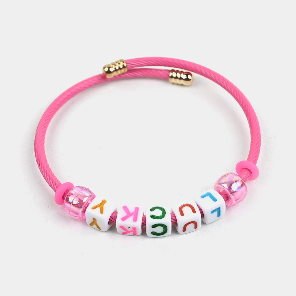 Alphabet Charm Bangle