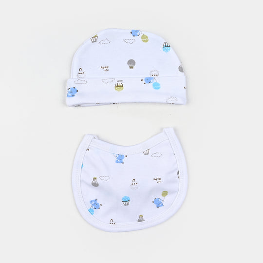 Baby Winter Suit Air Balloon Blue 4PCs | 0-3M