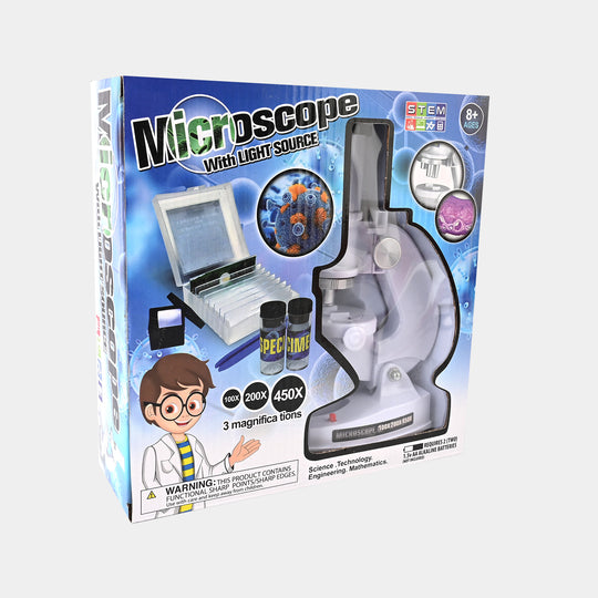 Children's microscope with 450x zoom