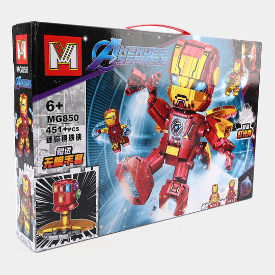 Building Blocks Hero | 451Pcs