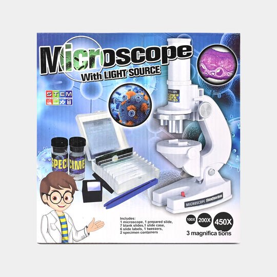 Children's microscope with 450x zoom