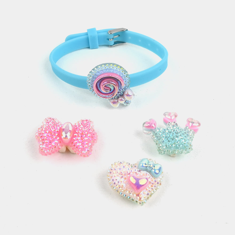 Custom Silicone Girls Bracelets