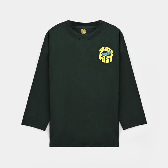 Boys Cotton Jersey T-Shirt F/S Skate Fast