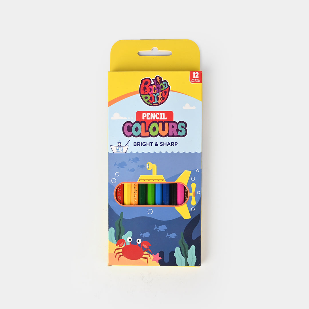 BP Color Pencils Large Pack Of 12