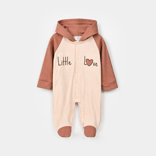Infant Girls Thermal Knitted Romper 319 - 077- Brown