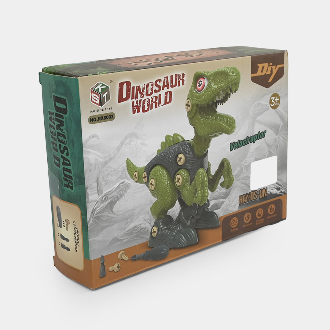 DIY STEM Dinosaur World Velociraptor