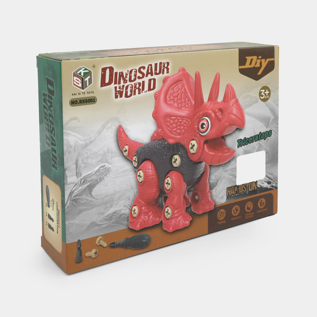 DIY STEM Dinosaur World Triceratops