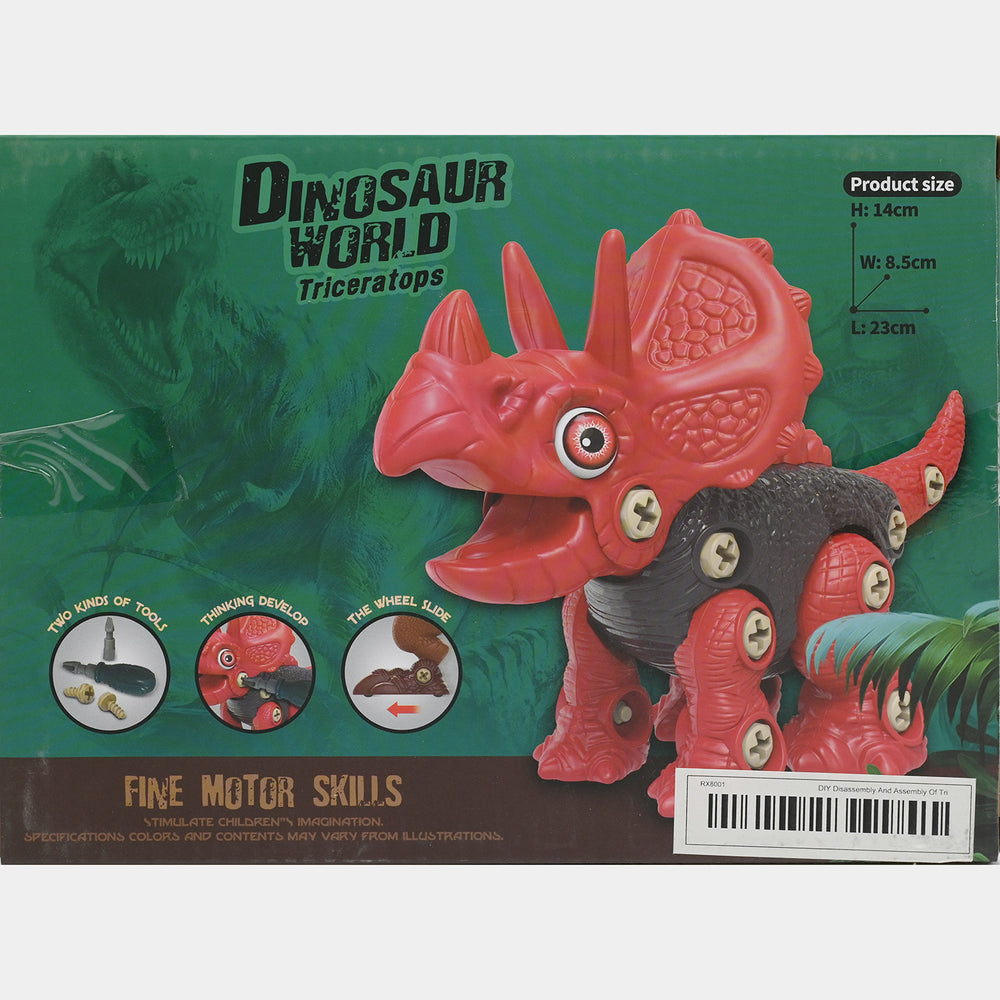 DIY STEM Dinosaur World Triceratops