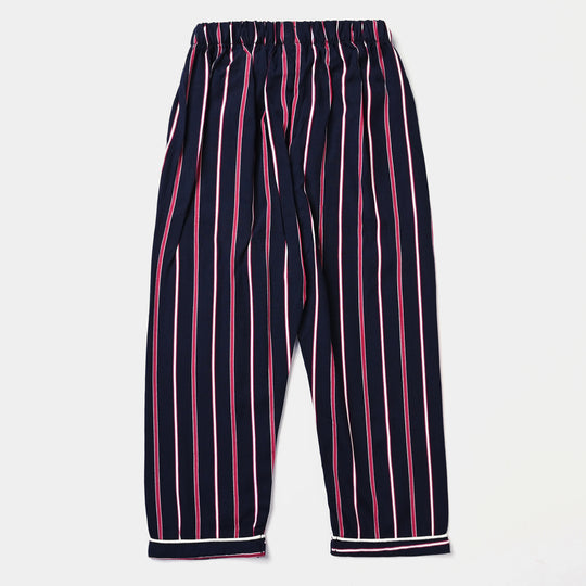 Boys Woven Night Suit Stripes