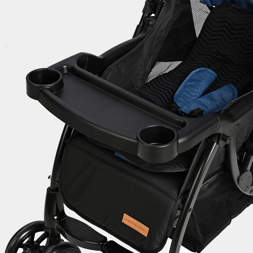 Baby Reversable Handle Stroller | V7 Blue