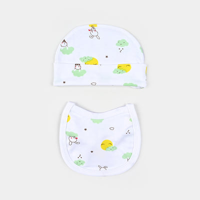 Baby Winter Suit Rabbit Green 4PCs | 0-3M