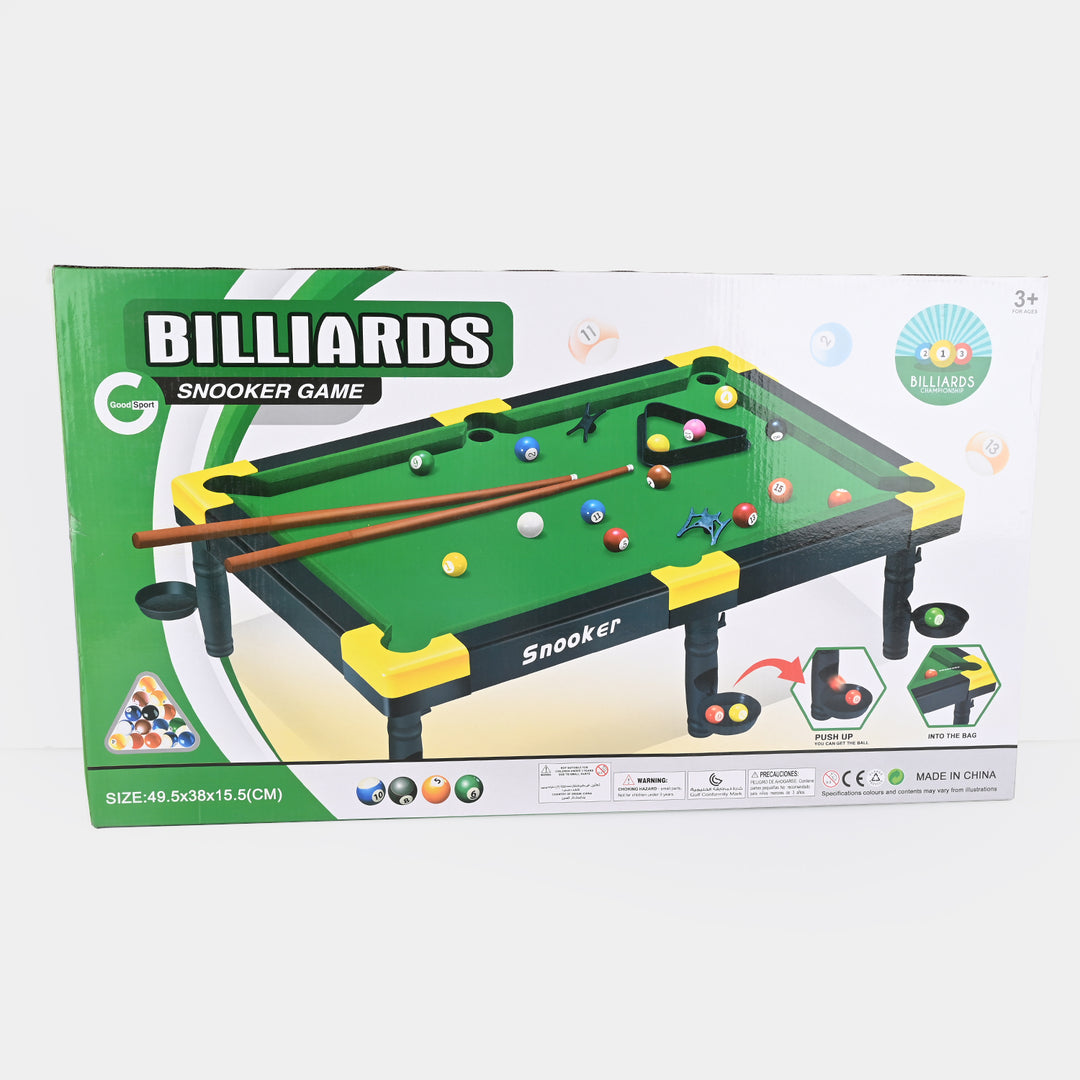 Billiards Snooker Game For Kids