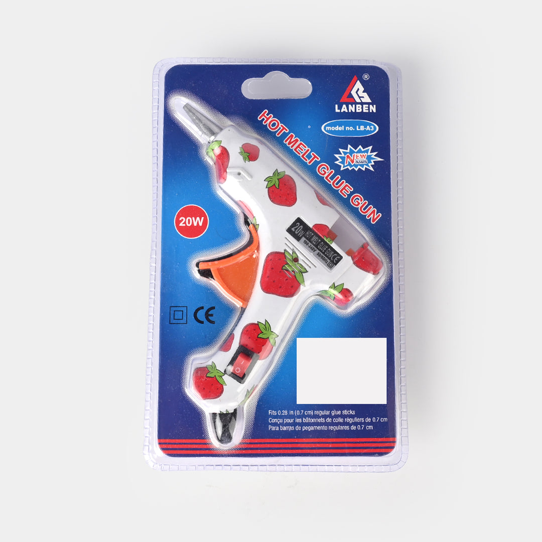 Hot Melt Glue Gun (Strawberry Design)