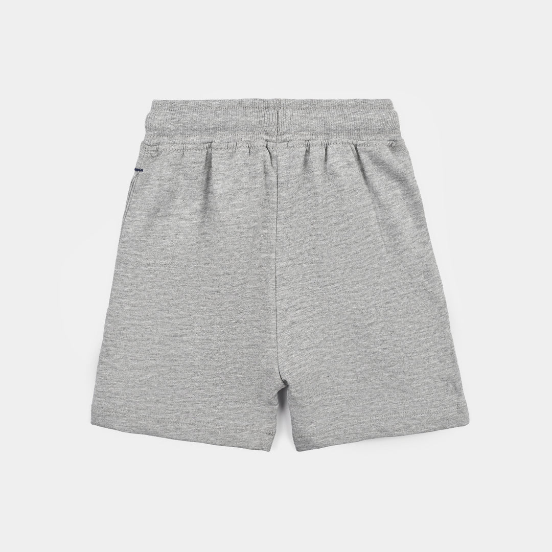 Boys Jersey/Terry Short Basic-Heater.Grey
