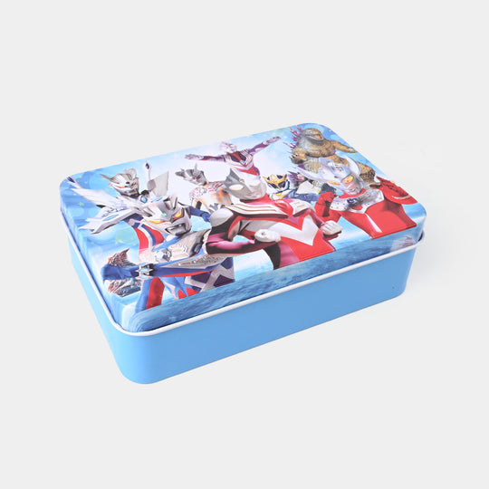 Wooden Puzzle Tin Box Play Set