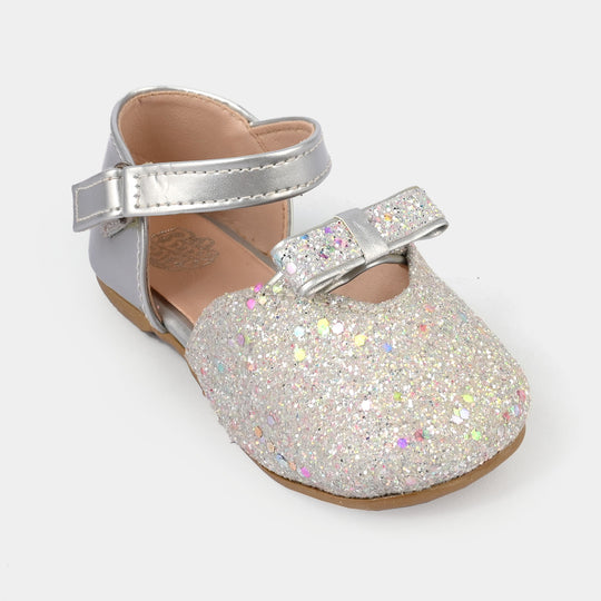 Girls Pumps 1325 - Silver