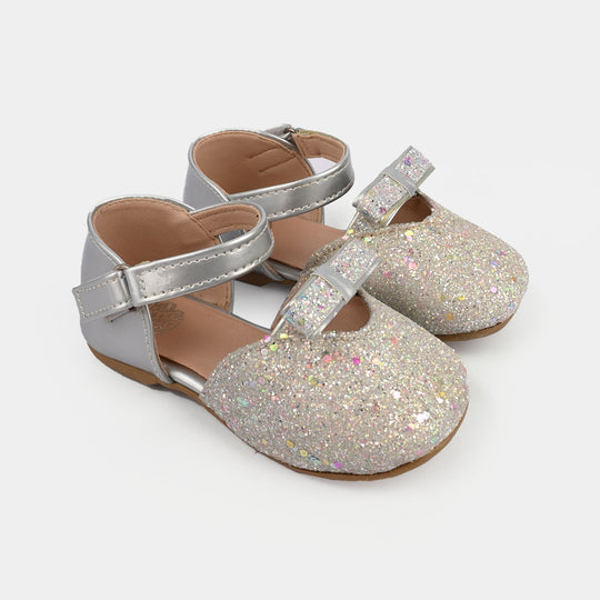 Girls Pumps 1325 - Silver