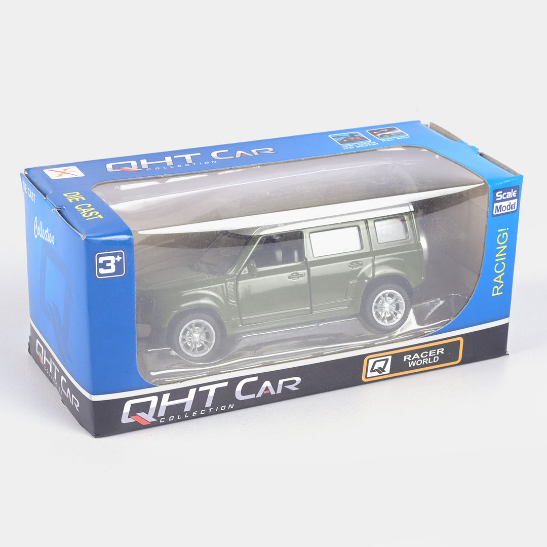 Die-Cast Model Pullback Car With Light Sound