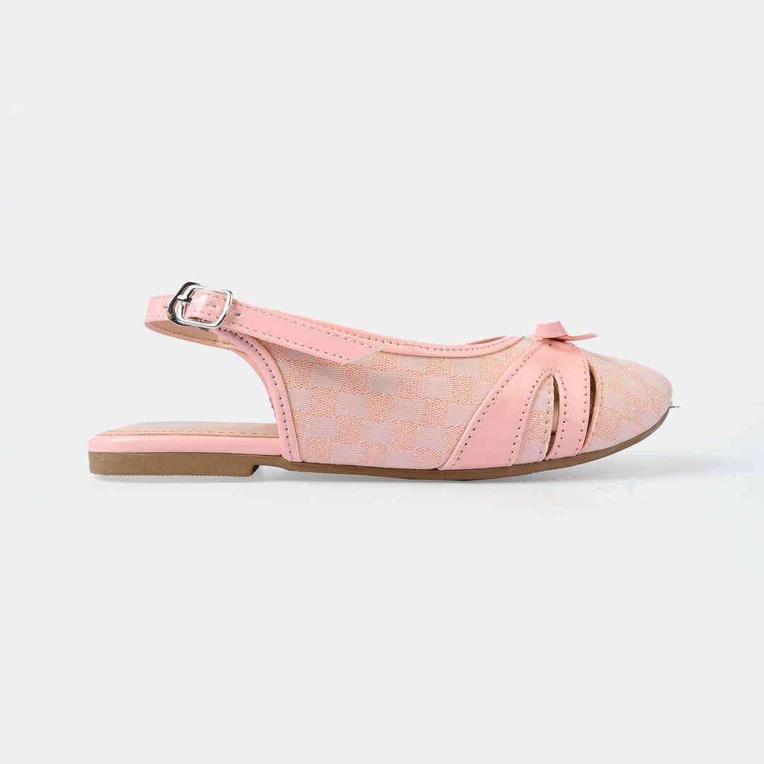 Girls Sling Back 456-112 - Pink