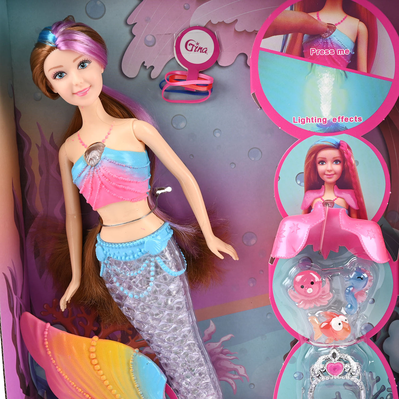 Mermaid Doll Play Set For Girls