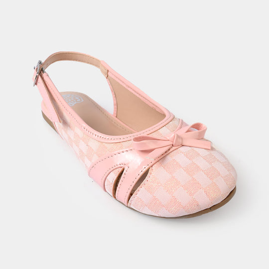 Girls Sling Back 456-112 - Pink