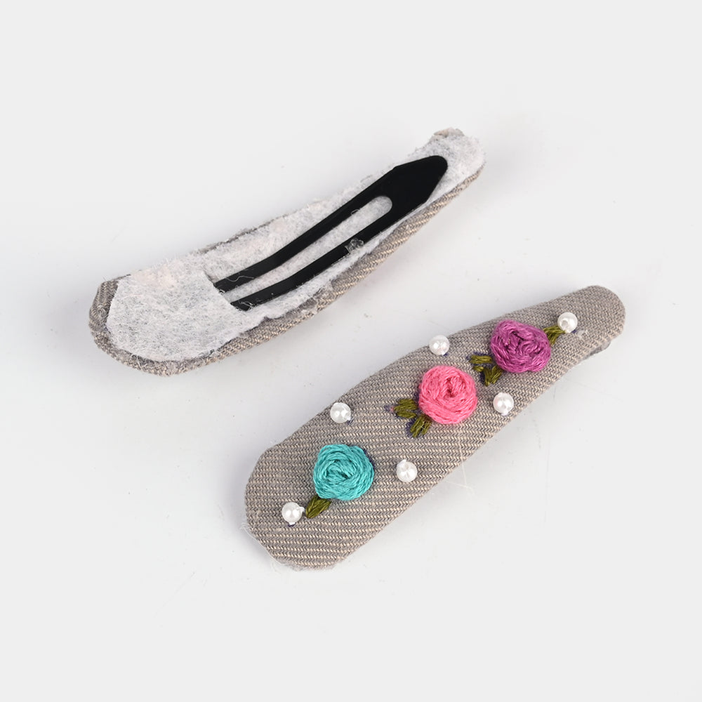 Embroidery Hair Clips