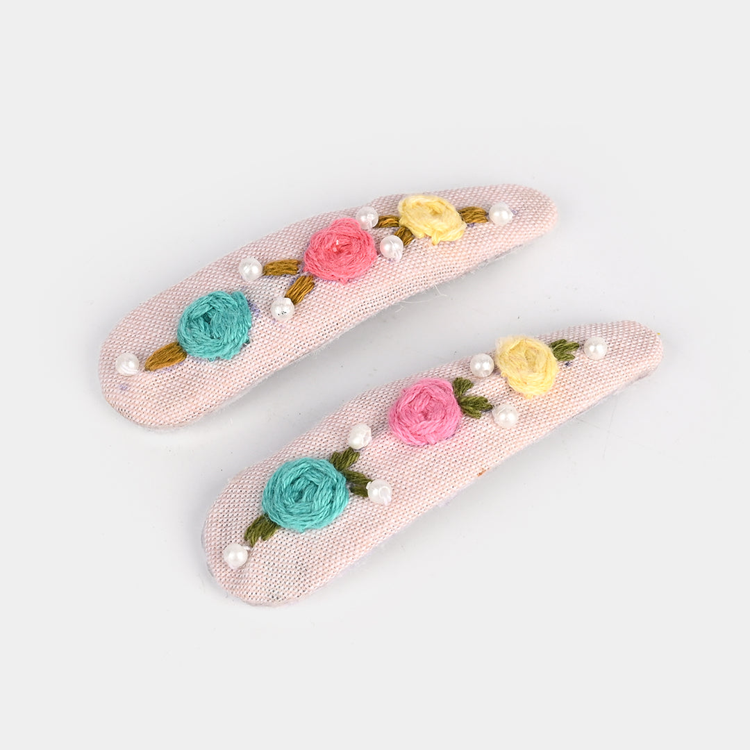 Embroidery Hair Clips