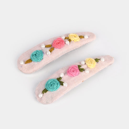 Embroidery Hair Clips