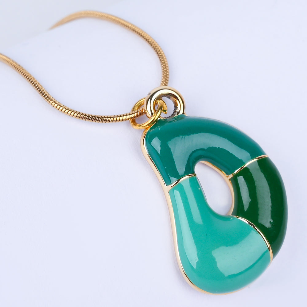 Trendy Alphabet Pendant Necklace for Girls